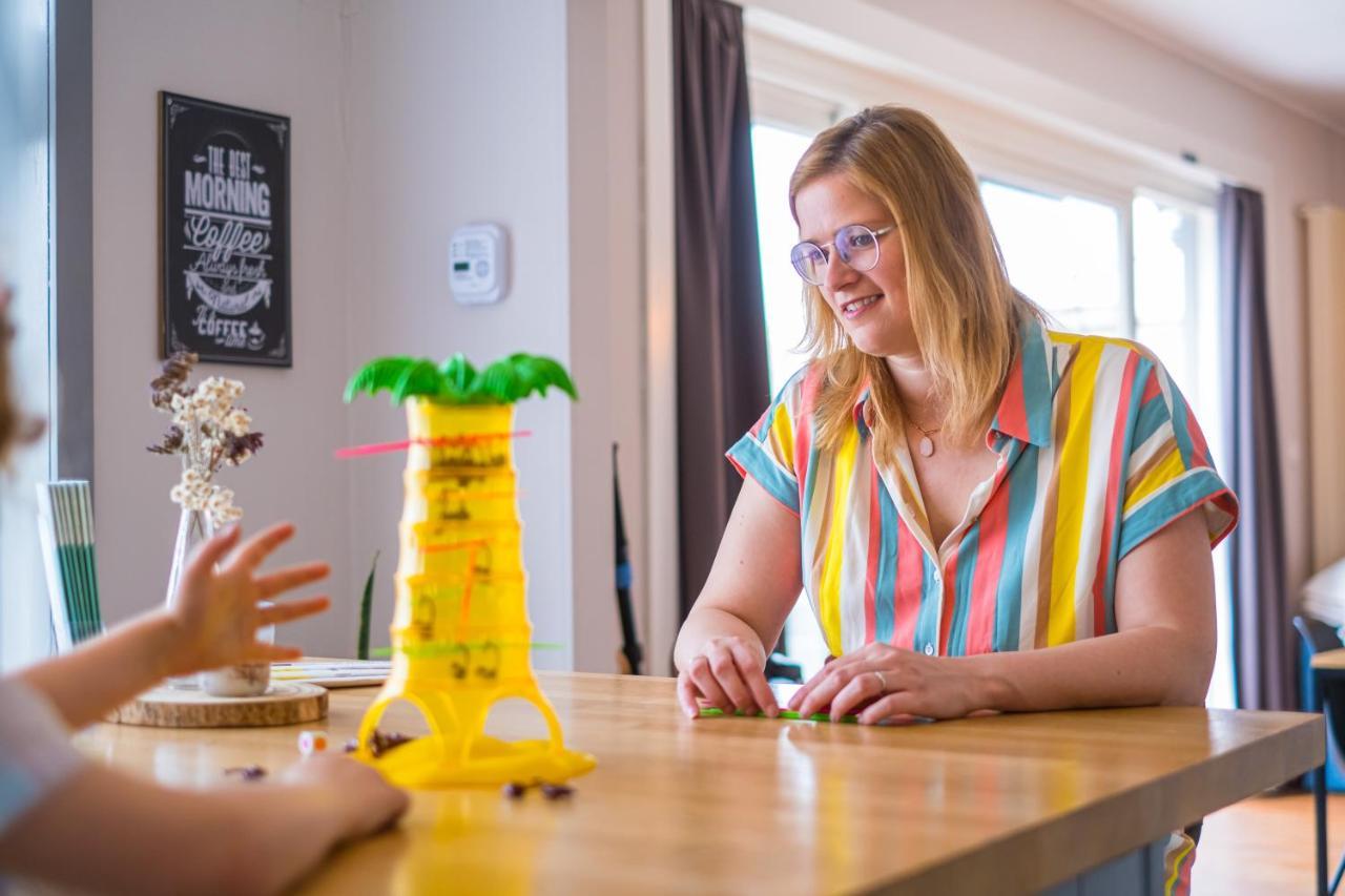 Family Appartement 'Marieo' With Game Room And Outdoor Facilities Gistel Exteriör bild